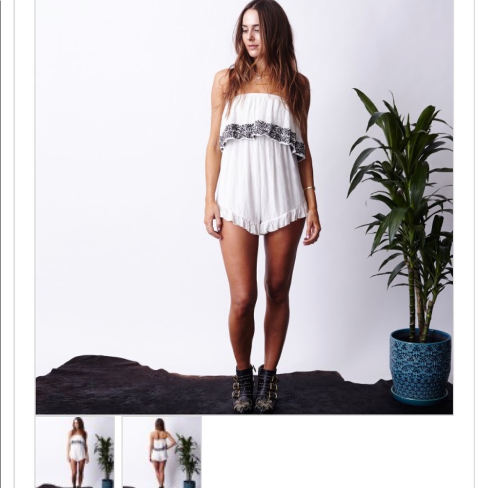 Winston White Romper size M! Worn 1x